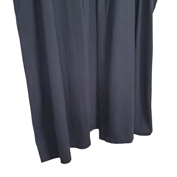 J Jill Size 2X Vest Jacket Duster Jersey Knit Flowing Layer Draped Open Front - Picture 5 of 7